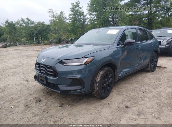 3CZRZ2H58PM705283 2023 HONDA HR-V Light Blue Przód lewy