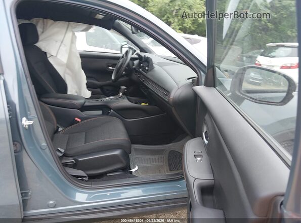 3CZRZ2H58PM705283 2023 HONDA HR-V Light Blue Widok wnętrza z przodu