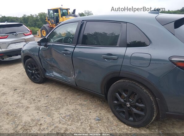 3CZRZ2H58PM705283 2023 HONDA HR-V Light Blue Widok wnętrza 360 stopni