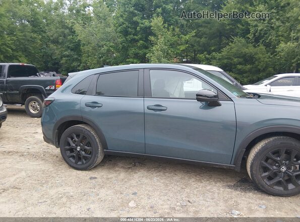 3CZRZ2H58PM705283 2023 HONDA HR-V Light Blue Widok wnętrza z tyłu