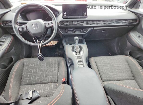 3CZRZ2H58PM722987 2023 HONDA HR-V Red Вид панелі приладів