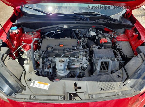 3CZRZ2H58PM722987 2023 HONDA HR-V Red Вид задньої частини салону