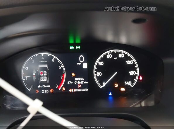 3CZRZ2H58RM716318 2024 HONDA SPORT Белый Вид задних сидений