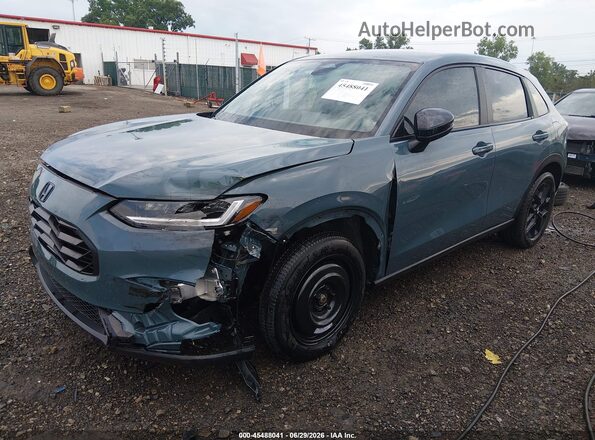 3CZRZ2H58RM722510 2024 HONDA HR-V Light Blue Przód lewy