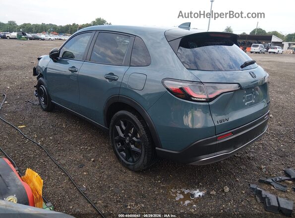 3CZRZ2H58RM722510 2024 HONDA HR-V Light Blue Tył lewy