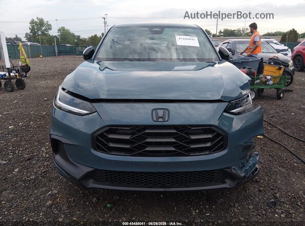 3CZRZ2H58RM722510 2024 HONDA HR-V Light Blue Widok wnętrza z tyłu