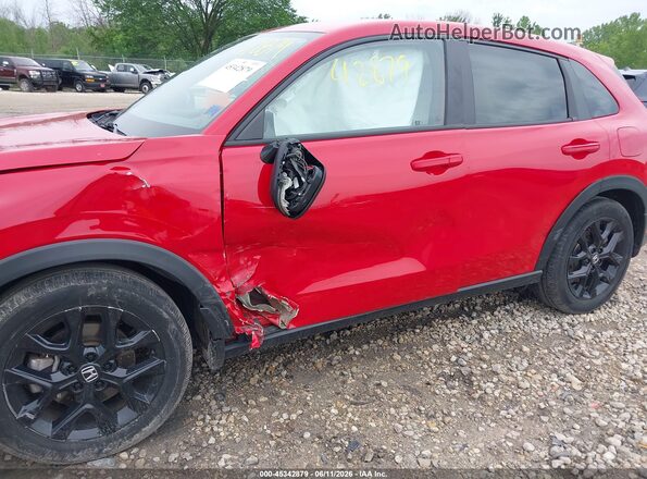 3CZRZ2H58RM775918 2024 HONDA HR-V Red Widok z przodu