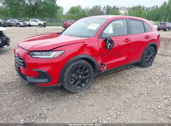 3CZRZ2H58RM775918 2024 HONDA HR-V Red Przód lewy