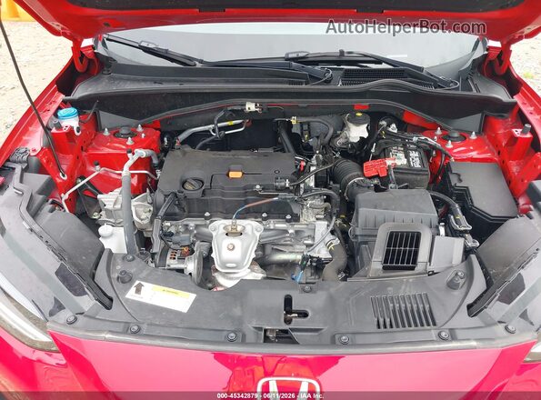 3CZRZ2H58RM775918 2024 HONDA HR-V Red Widok z tyłu