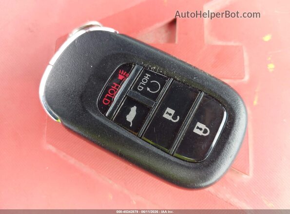 3CZRZ2H58RM775918 2024 HONDA HR-V Red Widok deski rozdzielczej