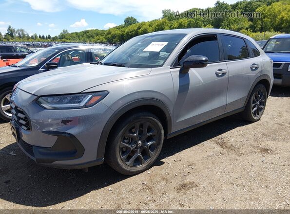 3CZRZ2H58SM726739 2025 HONDA HR-V Серый Передняя левая четверть