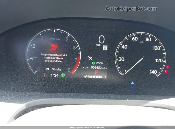3CZRZ2H58TM739962 2026 HONDA HR-V Синий Вид задних сидений