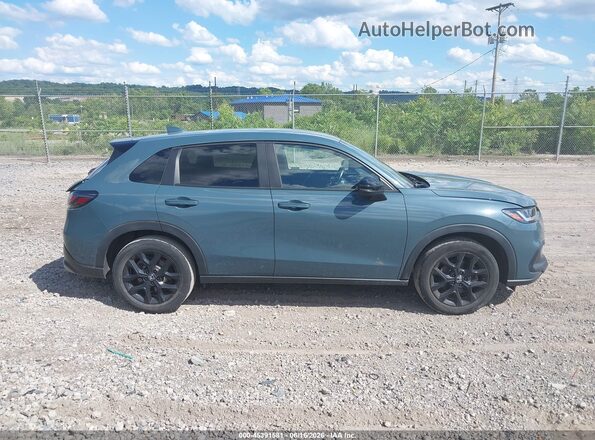 3CZRZ2H59PM715417 2023 HONDA HR-V Gray Rear interior view