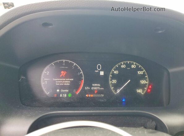 3CZRZ2H59RM757315 2024 HONDA HR-V Gray Widok zestawu wskaźników
