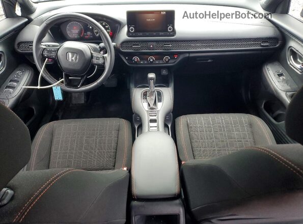 3CZRZ2H59RM757315 2024 HONDA HR-V Gray Widok deski rozdzielczej