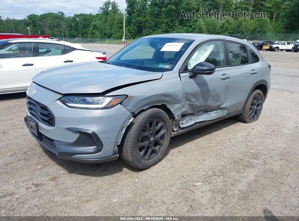 3CZRZ2H59SM703082 2025 HONDA HR-V Серый Передняя левая четверть