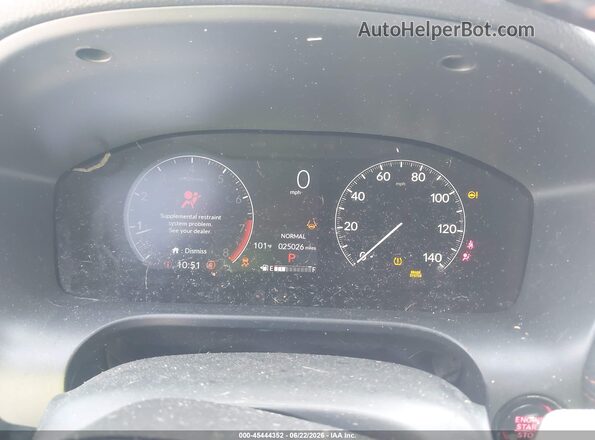 3CZRZ2H59SM731495 2025 HONDA HR-V Black Vista de los asientos traseros
