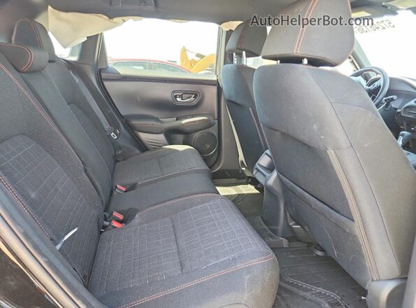 3CZRZ2H59SM760172 2025 HONDA HR-V Black Rear interior view
