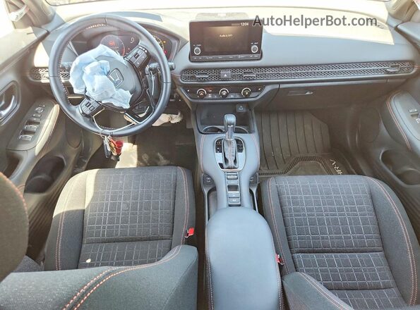 3CZRZ2H59SM760172 2025 HONDA HR-V Black Dashboard view