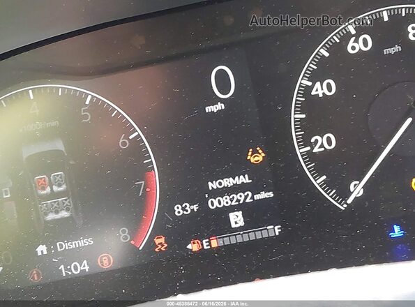 3CZRZ2H59SM777103 2025 HONDA HR-V Red Вид задніх сидінь