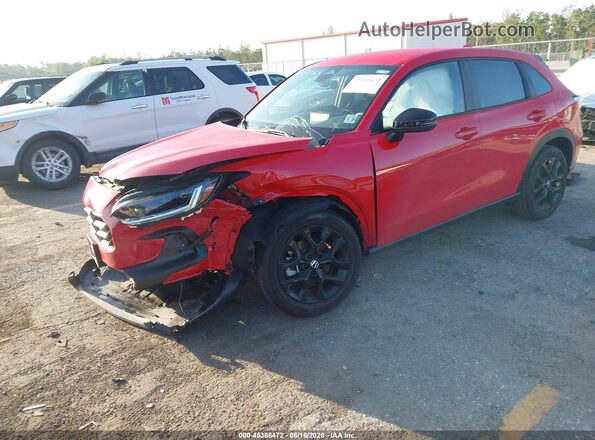 3CZRZ2H59SM777103 2025 HONDA HR-V Red Передня ліва чверть
