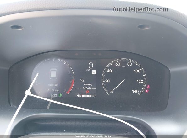 3CZRZ2H59SM791101 2025 HONDA HR-V Gray Հետևի նստատեղերի տեսք