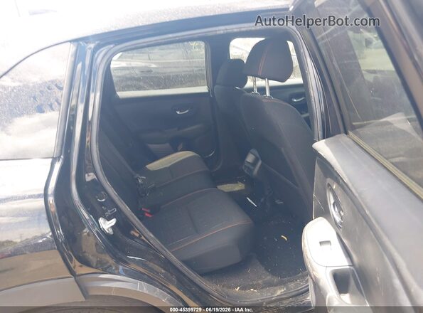 3CZRZ2H5XRM712738 2024 HONDA HR-V Black Vista de la etiqueta del VIN