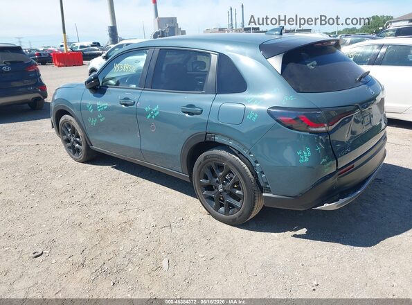 3CZRZ2H5XRM737297 2024 HONDA HR-V Blue Задня ліва чверть
