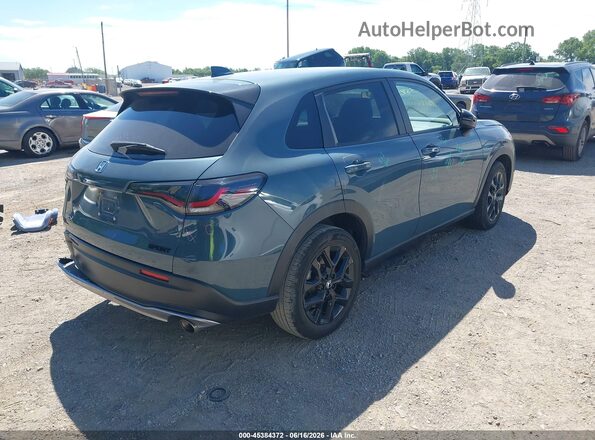 3CZRZ2H5XRM737297 2024 HONDA HR-V Blue Задня права чверть