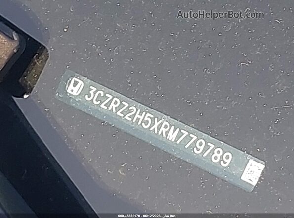 3CZRZ2H5XRM779789 2024 HONDA HR-V Черный 