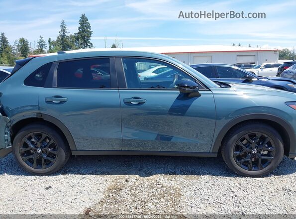 3CZRZ2H5XRM784023 2024 HONDA HR-V Blue Vista interior de 360 grados