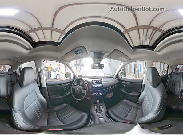 3CZRZ2H70PM748887 2023 HONDA HR-V White Widok wnętrza 360 stopni