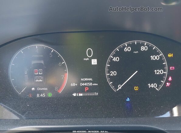 3CZRZ2H70SM776200 2025 HONDA HR-V Blue უკანა სავარძლების ხედი