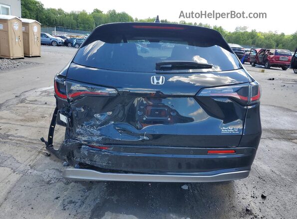 3CZRZ2H71RM702861 2024 HONDA HR-V Black Вид ззаду