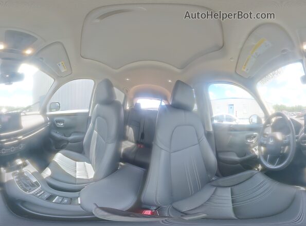 3CZRZ2H71RM702861 2024 HONDA HR-V Black Панорамний вид салону 360°