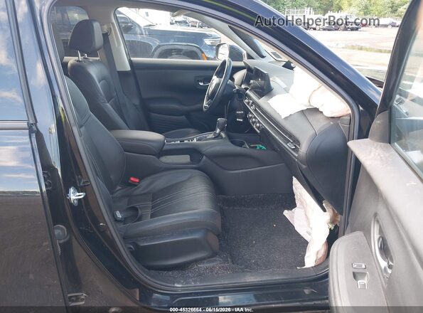 3CZRZ2H71RM748139 2024 HONDA HR-V Black Սալոնի դիմացի տեսք