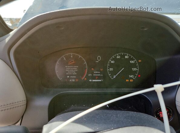 3CZRZ2H71RM785871 2024 HONDA HR-V Green Instrument cluster view