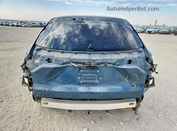 3CZRZ2H71RM785871 2024 HONDA HR-V Green Rear view