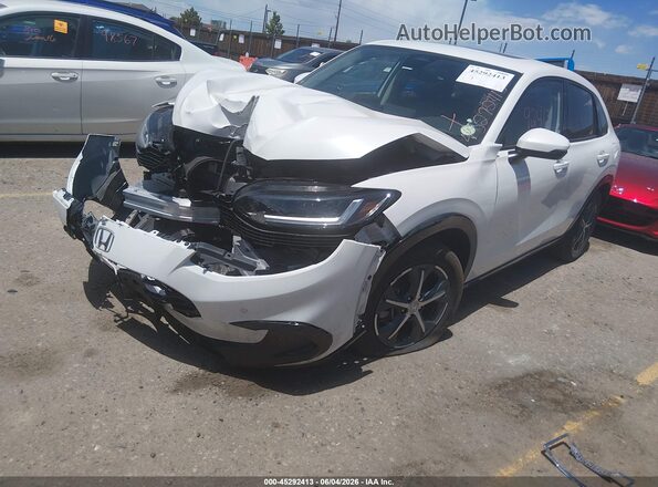 3CZRZ2H71SM766453 2025 HONDA HR-V White Առջևի ձախ երեք քառորդ տեսարան