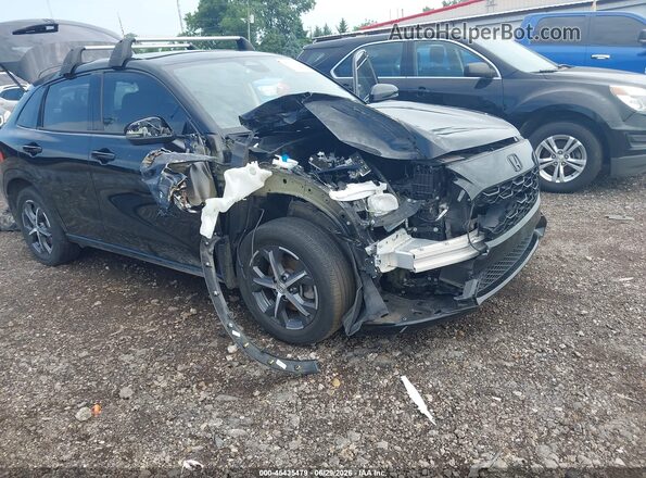3CZRZ2H72PM730715 2023 HONDA HR-V Black Widok z przodu