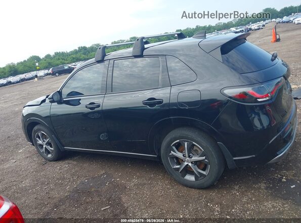 3CZRZ2H72PM730715 2023 HONDA HR-V Black Widok wnętrza 360 stopni