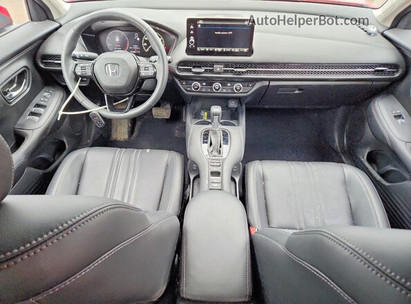 3CZRZ2H73RM756324 2024 HONDA HR-V Красный Вид панели приборов
