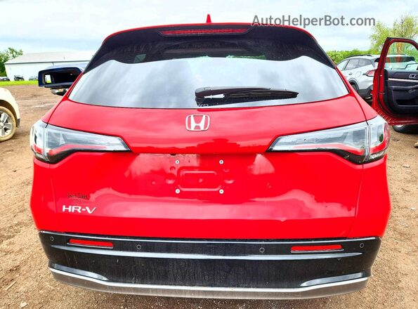 3CZRZ2H73RM756324 2024 HONDA HR-V Красный Вид сзади