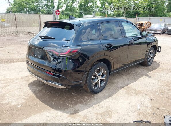 3CZRZ2H73SM763165 2025 HONDA HR-V Black უკანა მარჯვენა
