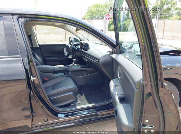 3CZRZ2H73SM763165 2025 HONDA HR-V Black წინა სალონის ხედი