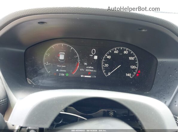 3CZRZ2H73SM763165 2025 HONDA HR-V Black უკანა სავარძლების ხედი