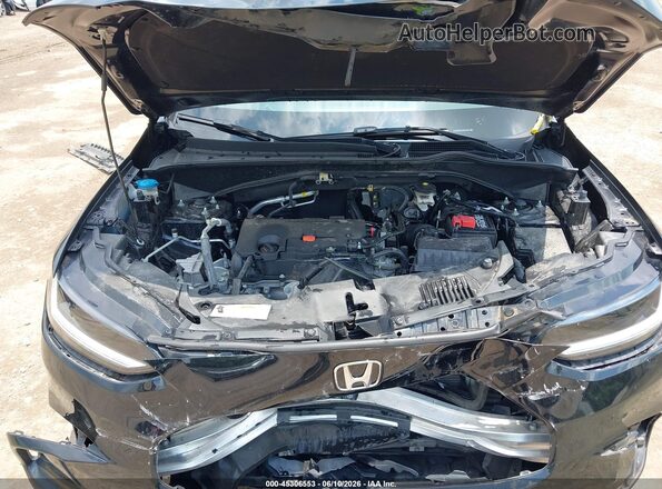 3CZRZ2H73SM763165 2025 HONDA HR-V Black უკანა ხედი