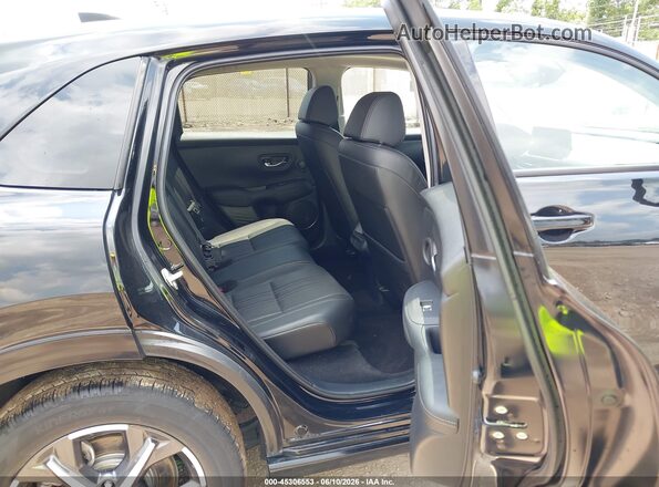 3CZRZ2H73SM763165 2025 HONDA HR-V Black VIN კოდის სტიკერის ხედი