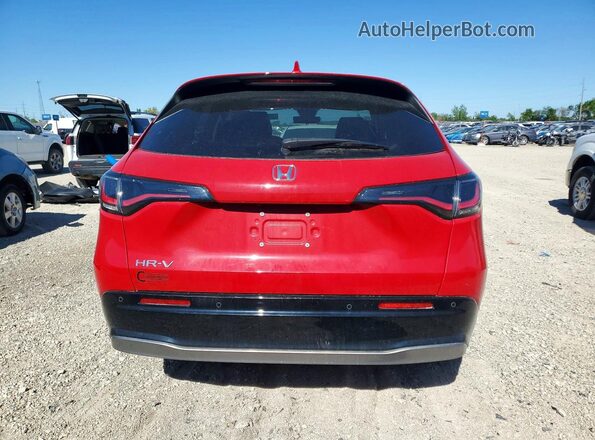 3CZRZ2H74PM710451 2023 HONDA HR-V Red Rear view