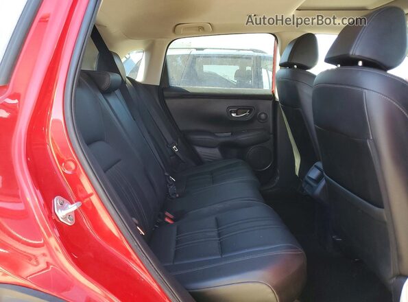 3CZRZ2H74PM710451 2023 HONDA HR-V Red Rear interior view